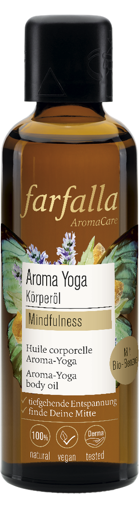 Farfalla Care - Mindfulness, Aroma-Yoga Körperöl, 75ml 75ml