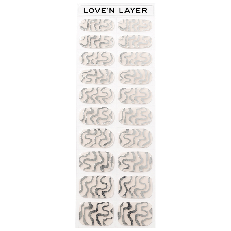 Lovenlayer – Sweet Swirl Shiny Silver 1stk