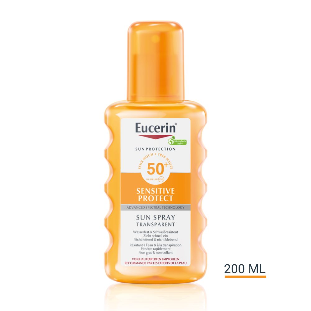 Eucerin - Sun Body Spray Sensitive Protect Transparent Lsf 50+ 200ml