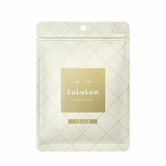 Lululun- Precious, Clear Face Mask (White) 7stk