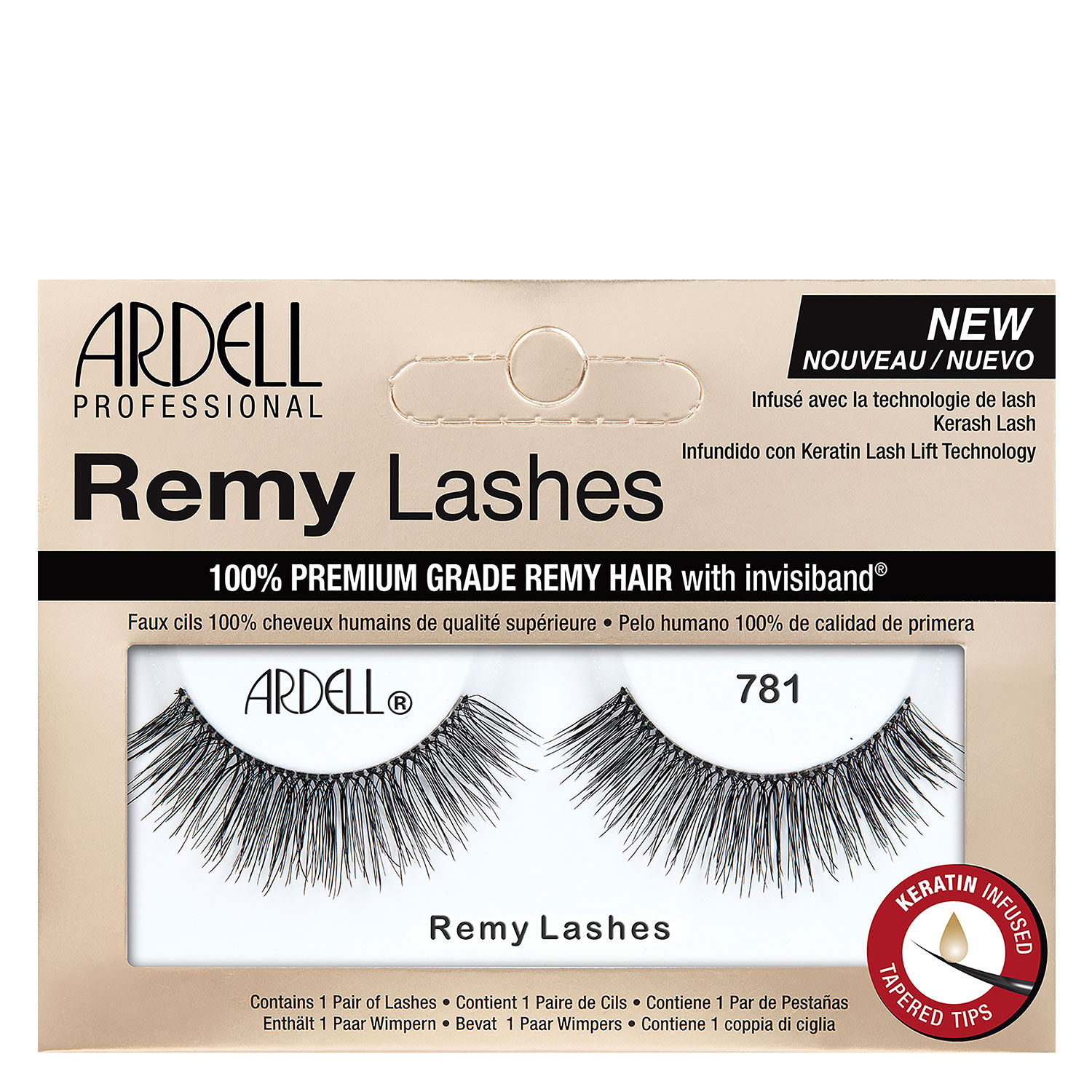 Ardell False Lashes - Remy Lashes 781 1x