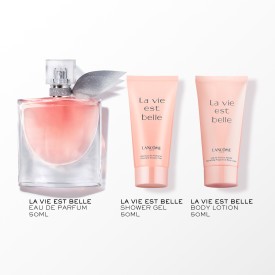 La Vie est Belle - Eau de Parfum Set (EdP 50ml + Body Lotion 50ml + Duschgel 50ml)