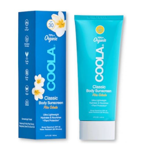 COOLA - Classic Body Organic Sunscreen Lotion SPF30 Pina Colada