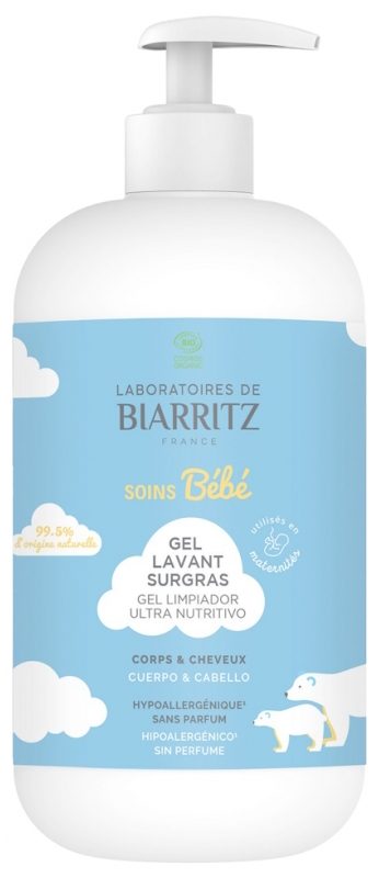 Laboratoires De Biarritz – An Waschgel Rückfettend 500ml 500ml