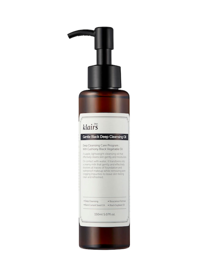 Dear, Klairs – Gentle Black Deep Cleansing Oil 150ml