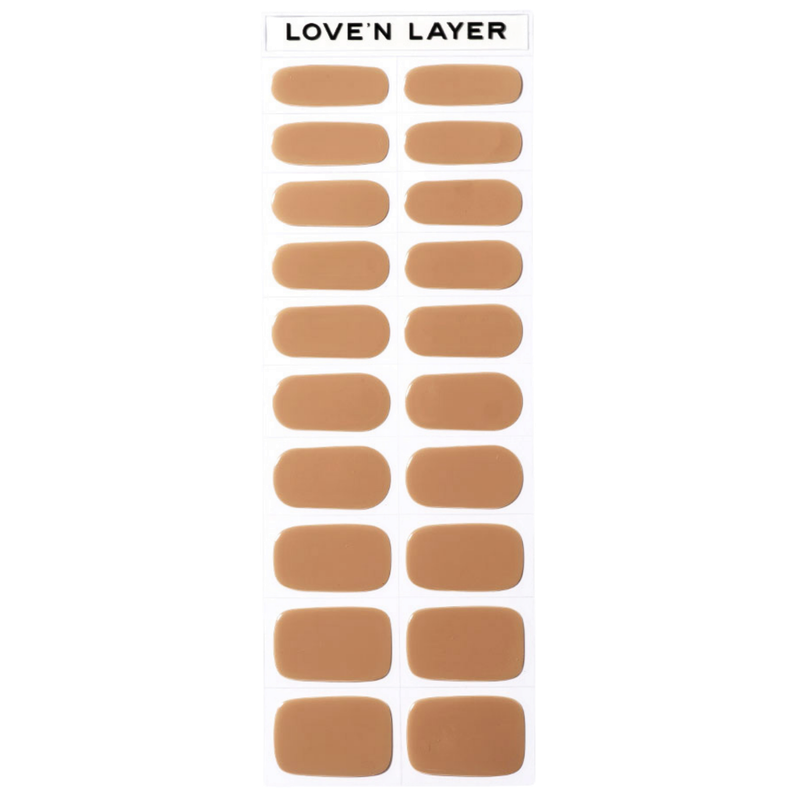 Lovenlayer - Solid Cream Brown 1stk
