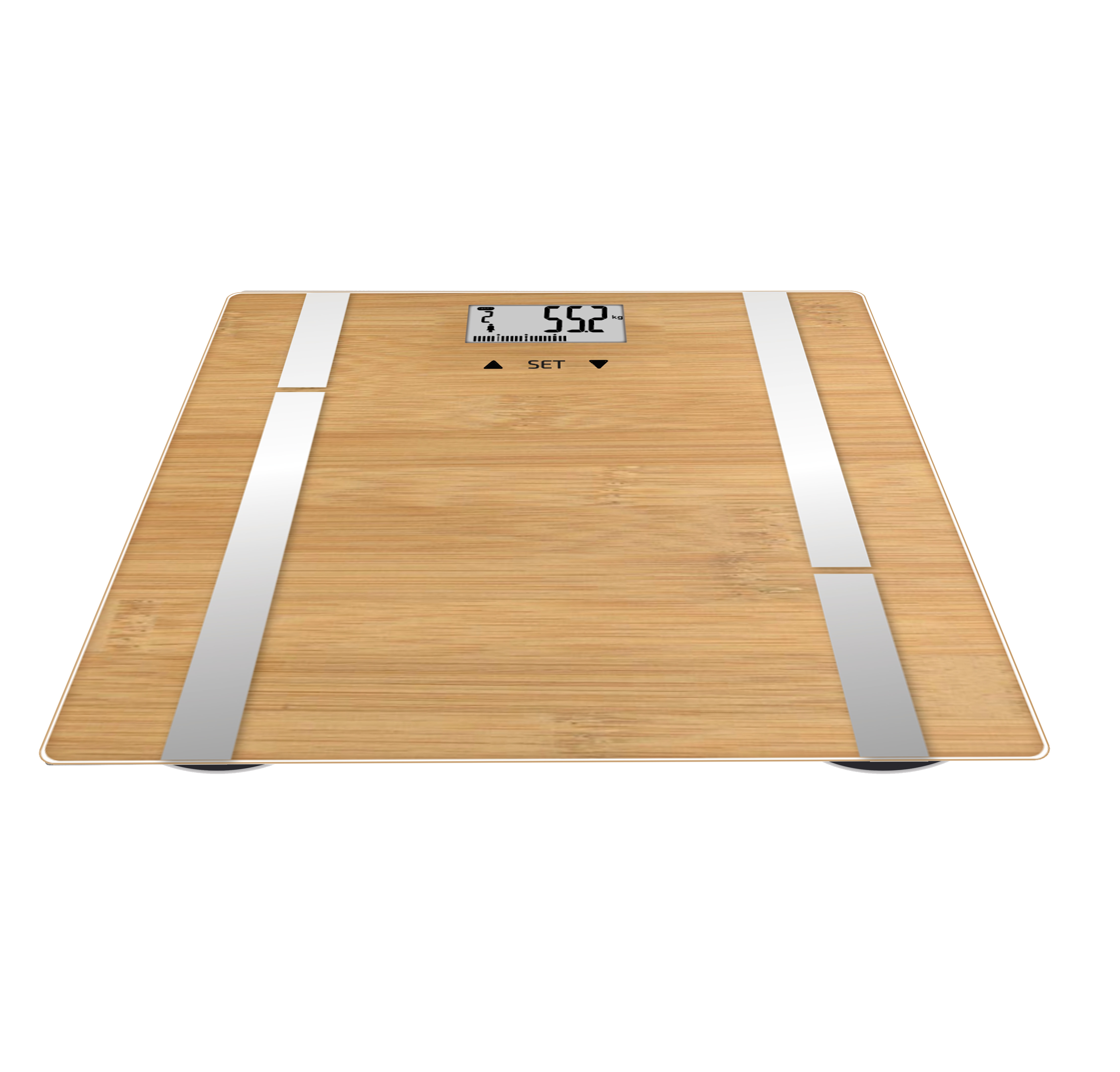 Terraillon - Personenwaage Bamboo Fit 1x