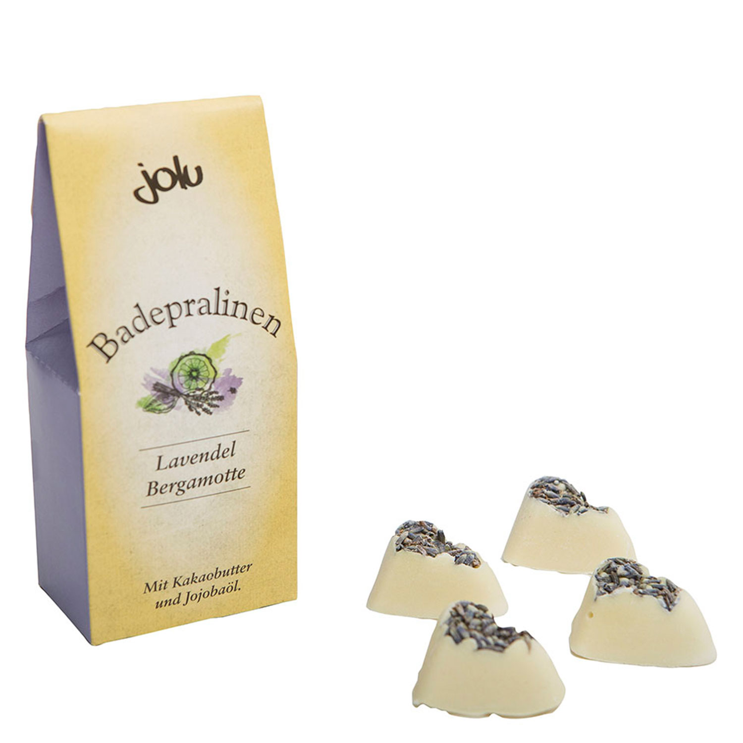 Jolu - Badepralinen Lavendel Bergamotte 110g