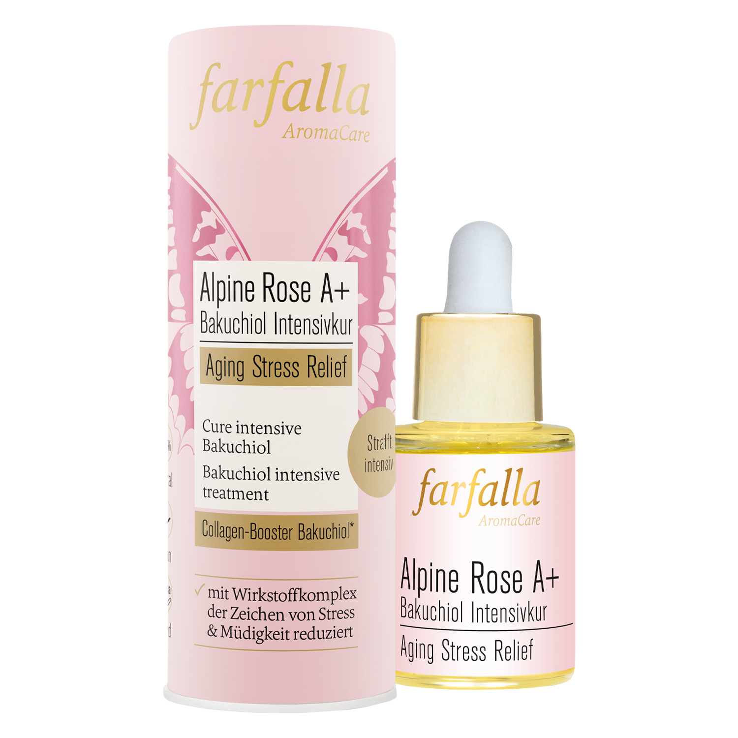 Farfalla Care – Alpine Rose A+ Bakuchiol Intensivkur 15ml