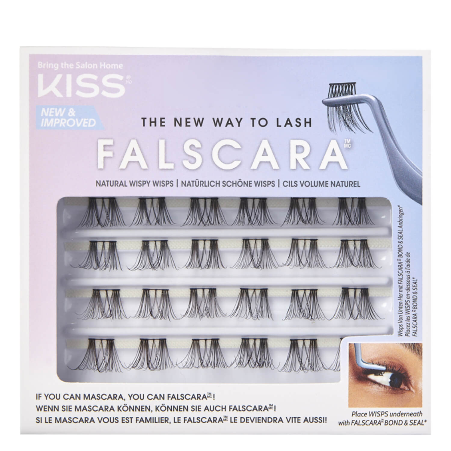 Kiss Lashes - Falscara Eyelash Wisp Multi 02