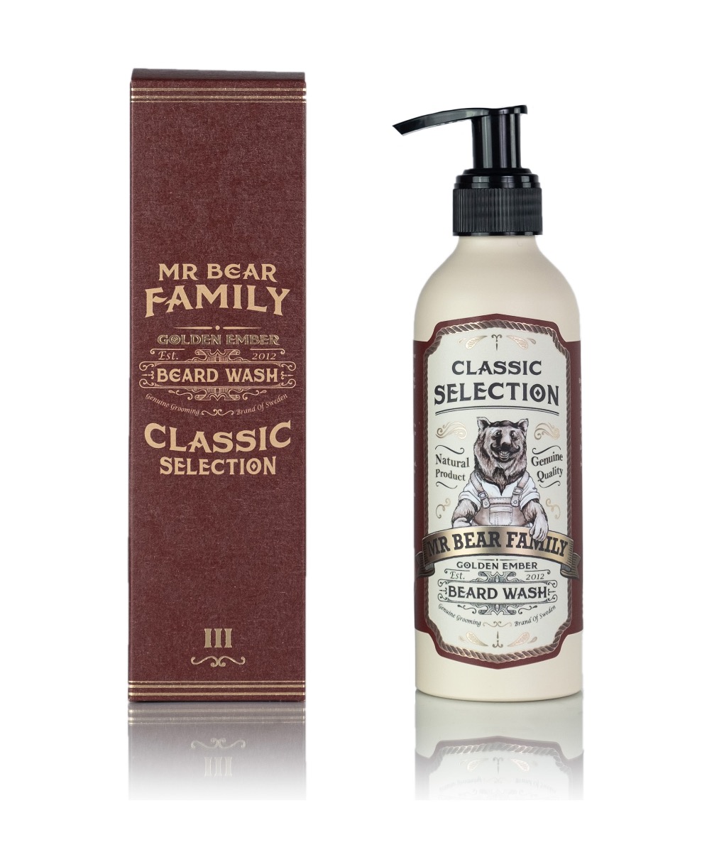 Mr. Bear Family Golden Ember - Beard Wash 100ml