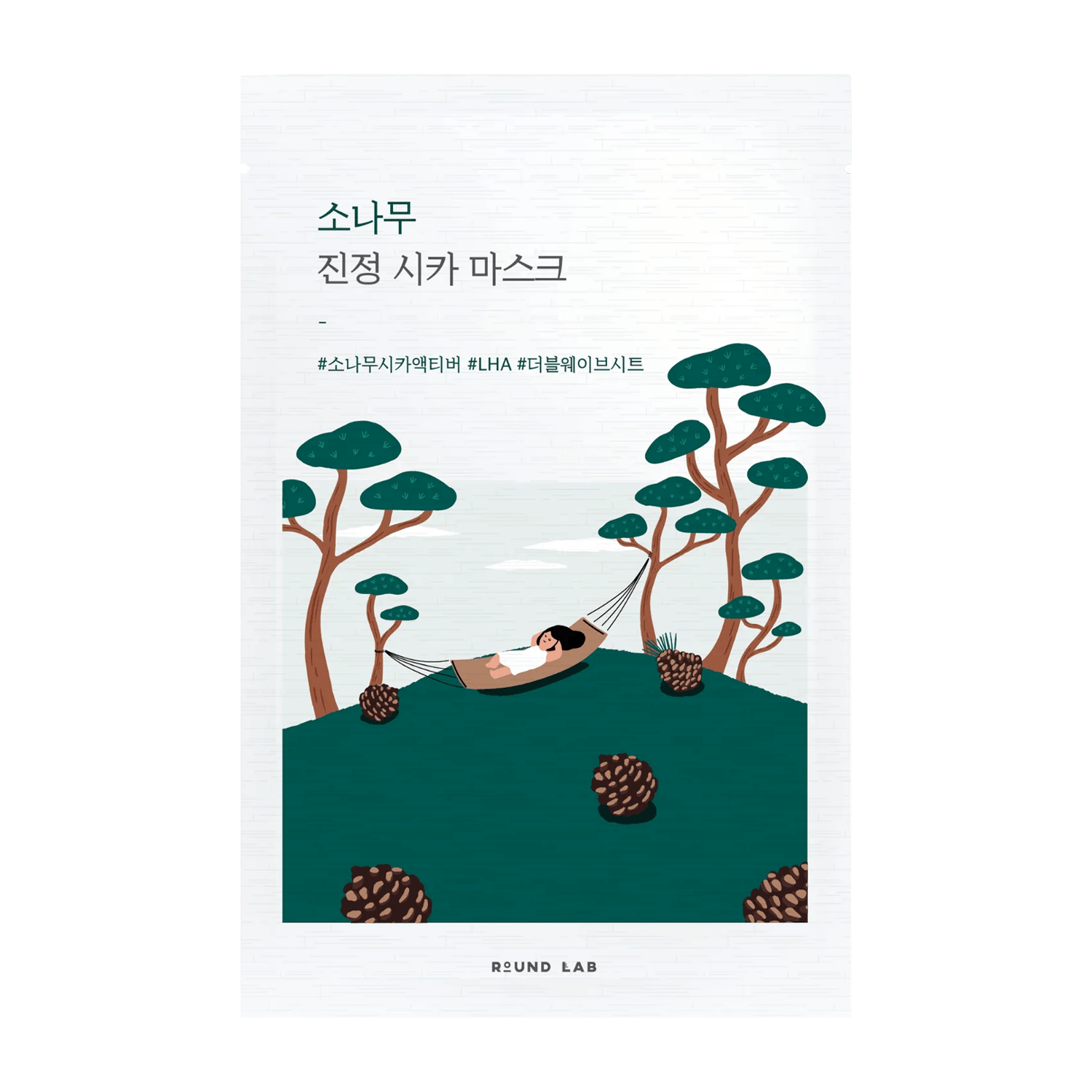 Round Lab - Pine Calming Cica Mask Sheet 27ml