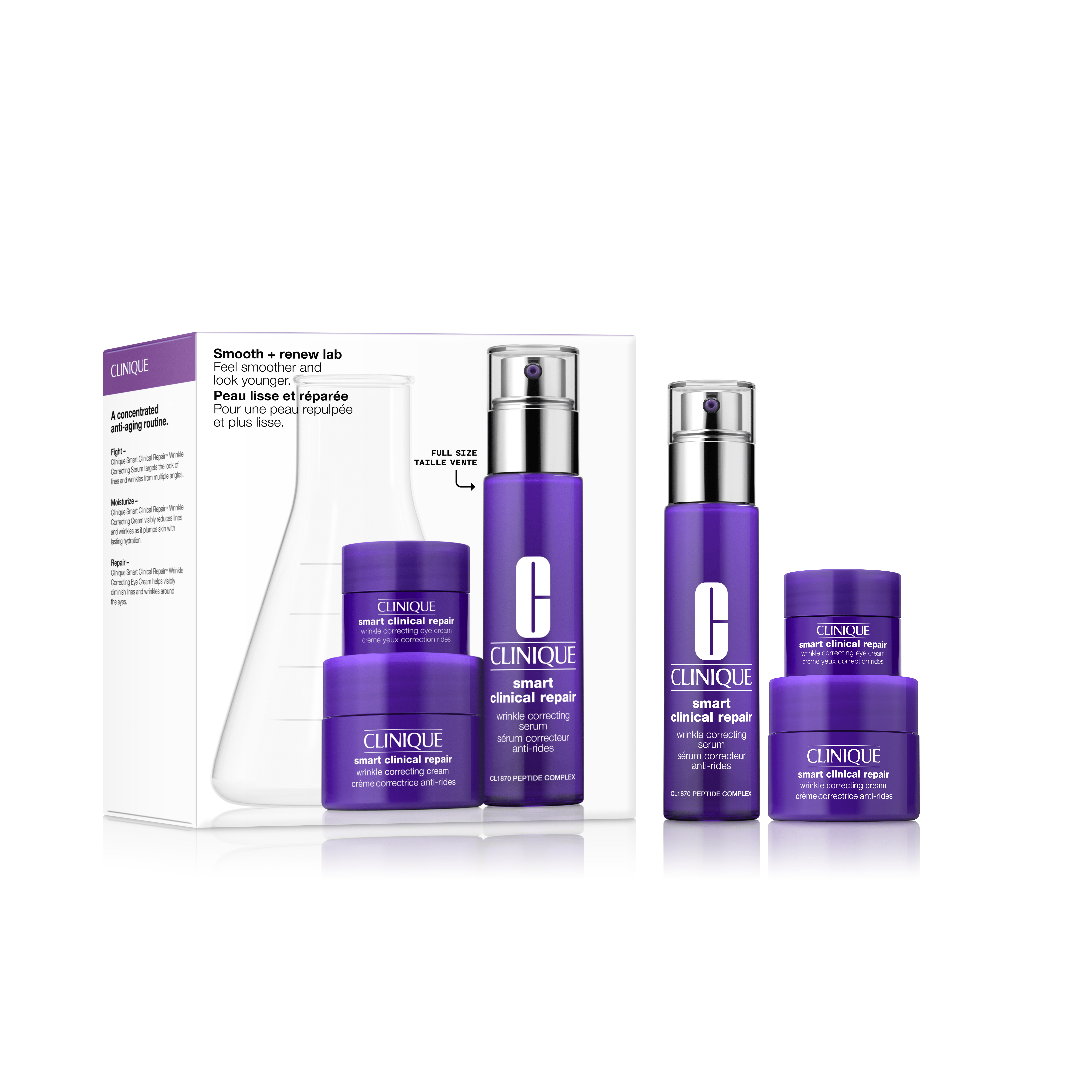 Clinique Set - Smooth & Renew Lab Set 1x