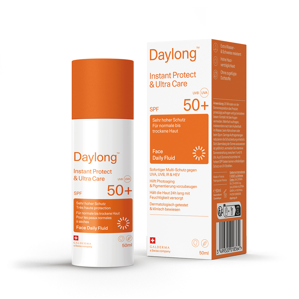 Daylong Face - Daily Fluid Spf 50+ 50ml