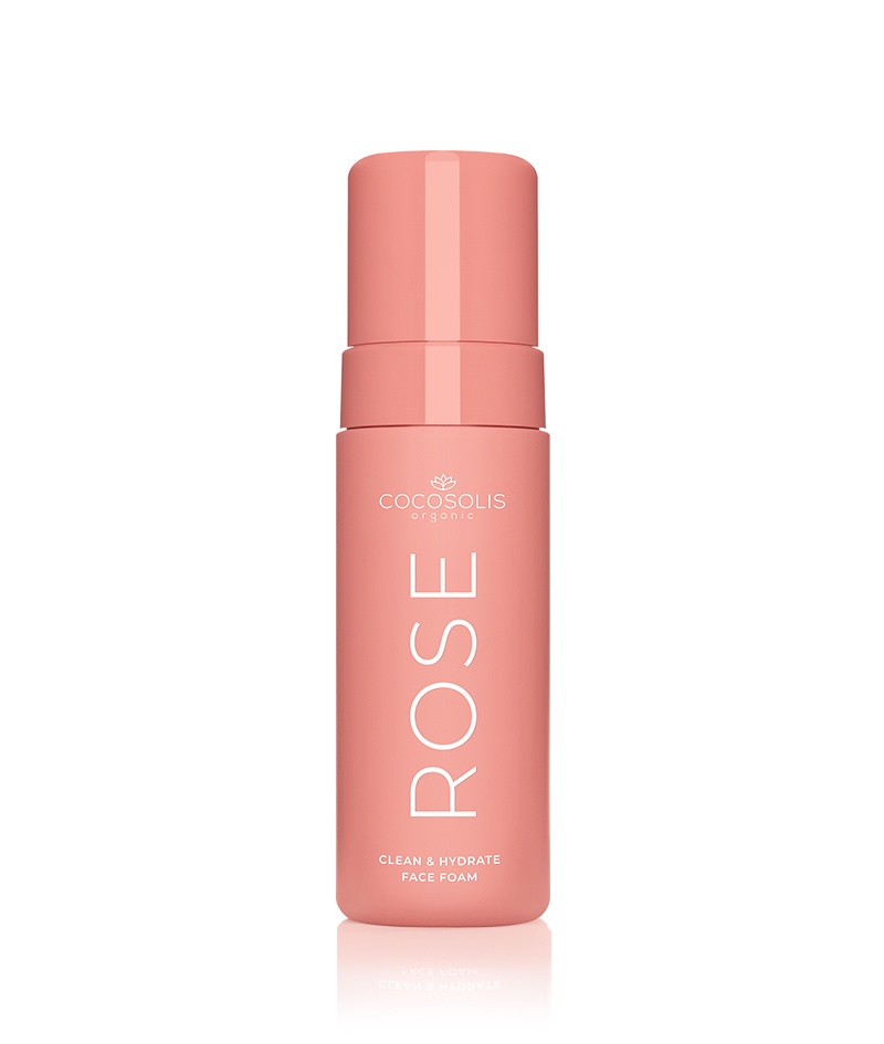 Cocosolis – Rose Clean & Hydrate Face Foam 150ml