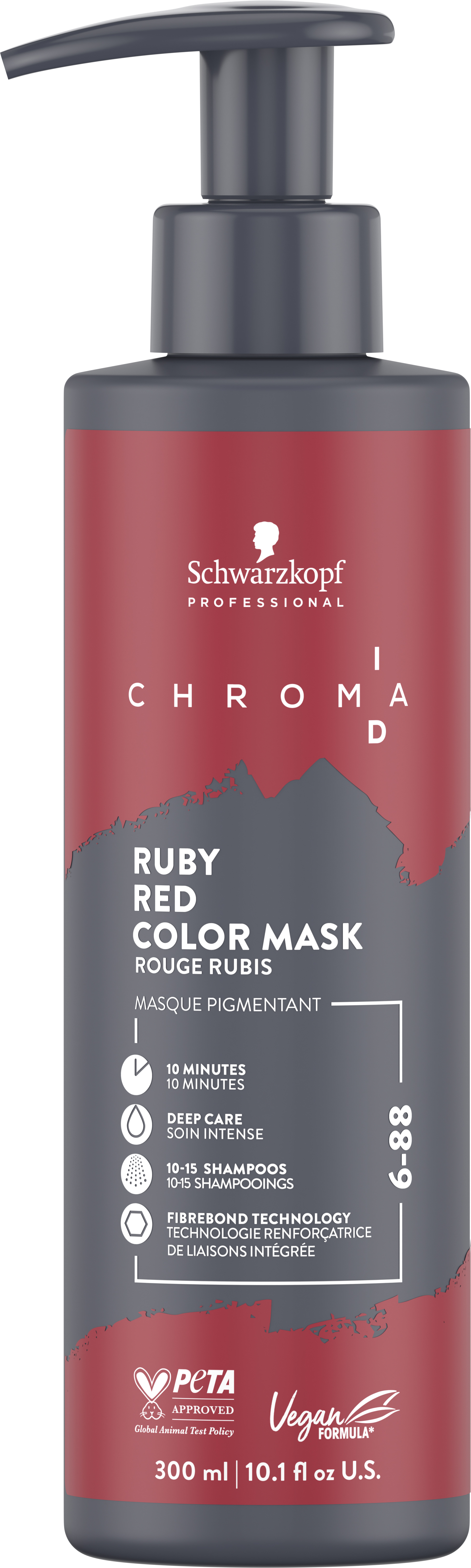 Schwarzkopf Chroma Id – Bonding Color Mask 6-88 Ruby Red 300ml