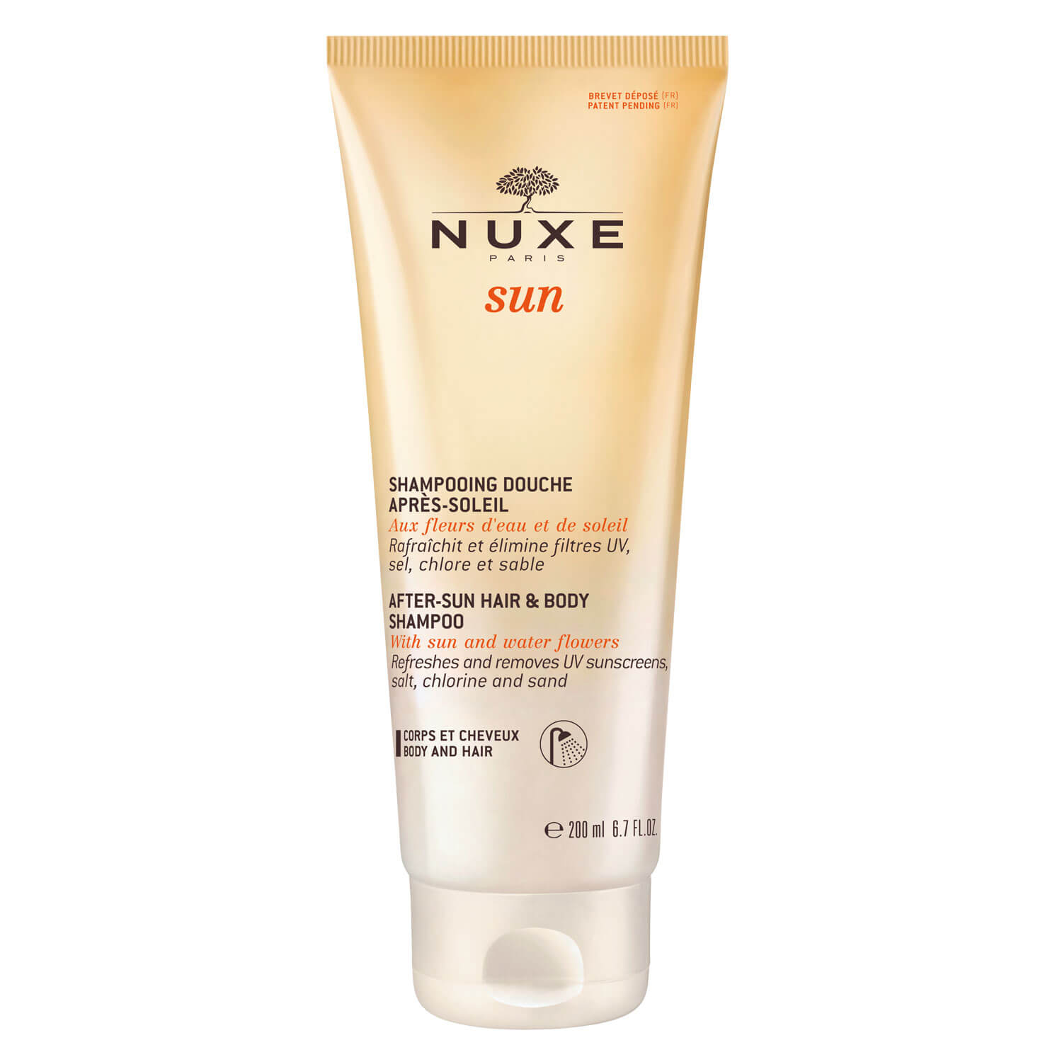 Nuxe Sun – Shampooing Douche Après-Soleil 200ml