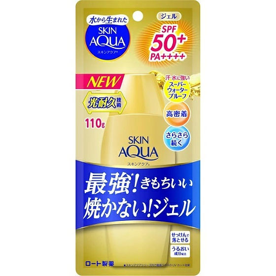 Rohto Pharmaceutical – Skin Aqua Uv Super Moisture Gel Gold 110g