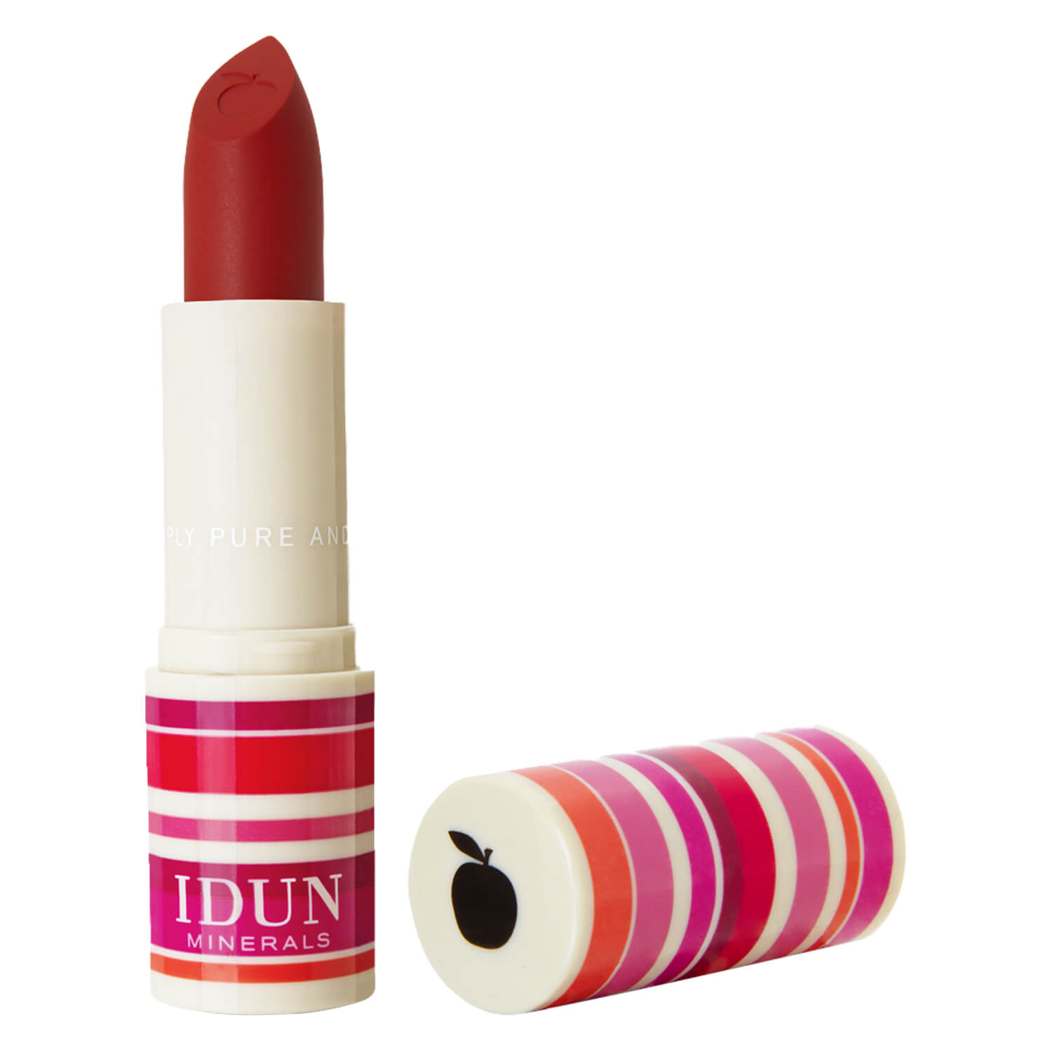 Idun Minerals Idun Lips – Matte Lipstick Jordgubb Red 4g