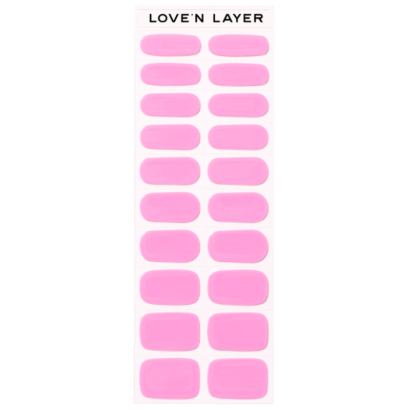 Lovenlayer – Solid Poppy Pink 1stk