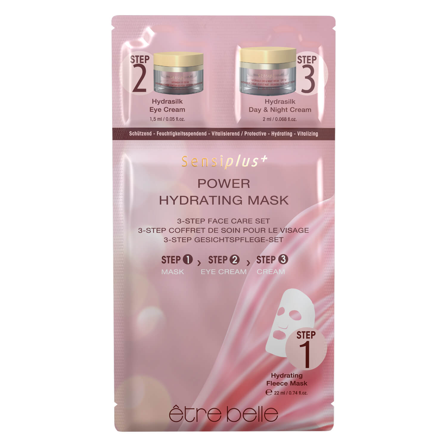 Être Belle – Sensiplus 3-Step Gesichtsmaske 1x