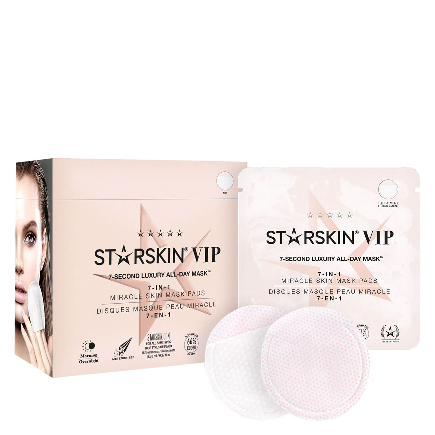 Starskin – Vip 7-Second Luxury All-Day Mask Pads 18x