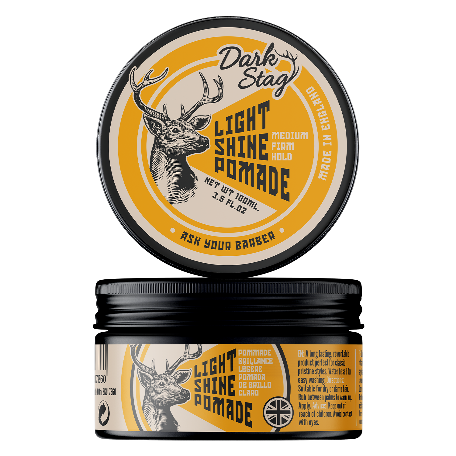 Dark Stag - Light Shine Pomade 100g
