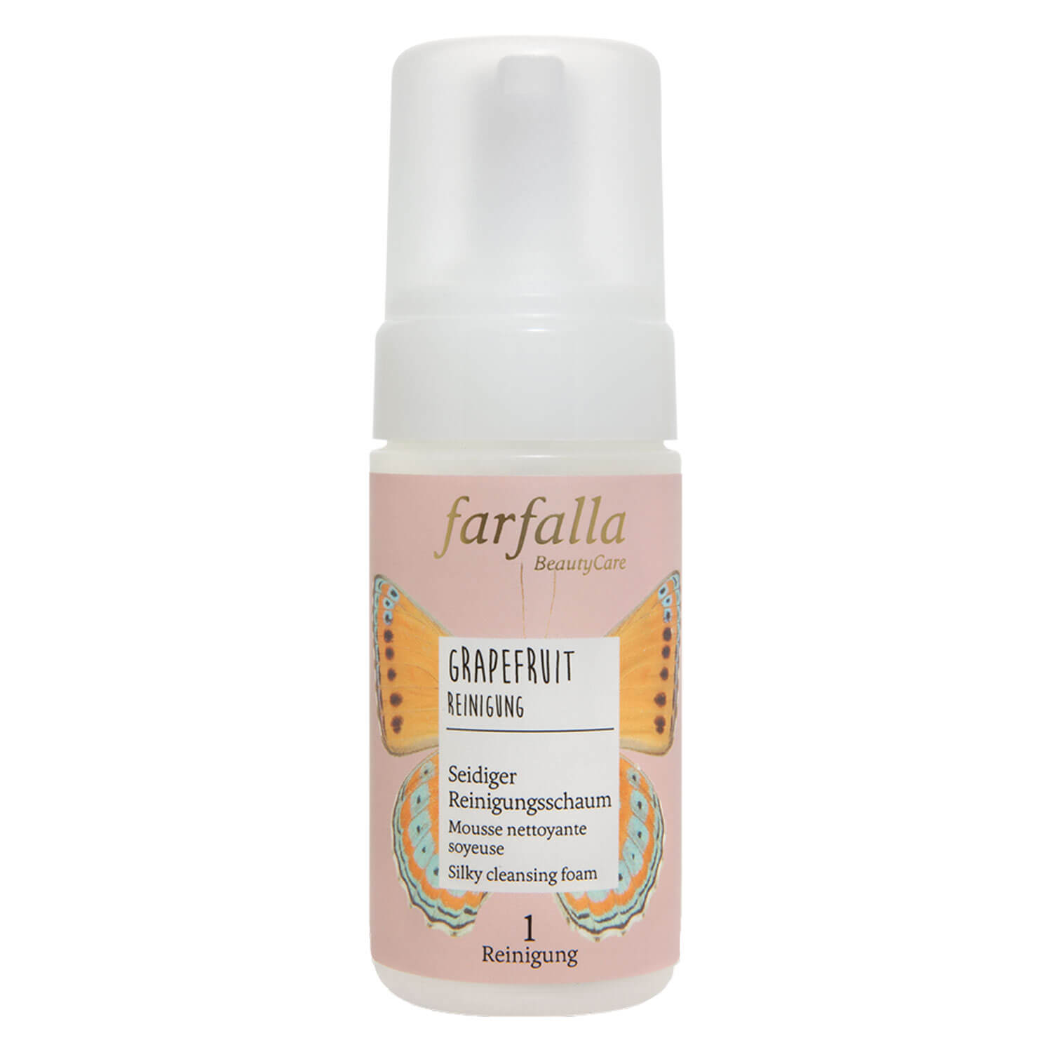 Farfalla Grapefruit Reinigung - Seidiger Reinigungsschaum 120ml