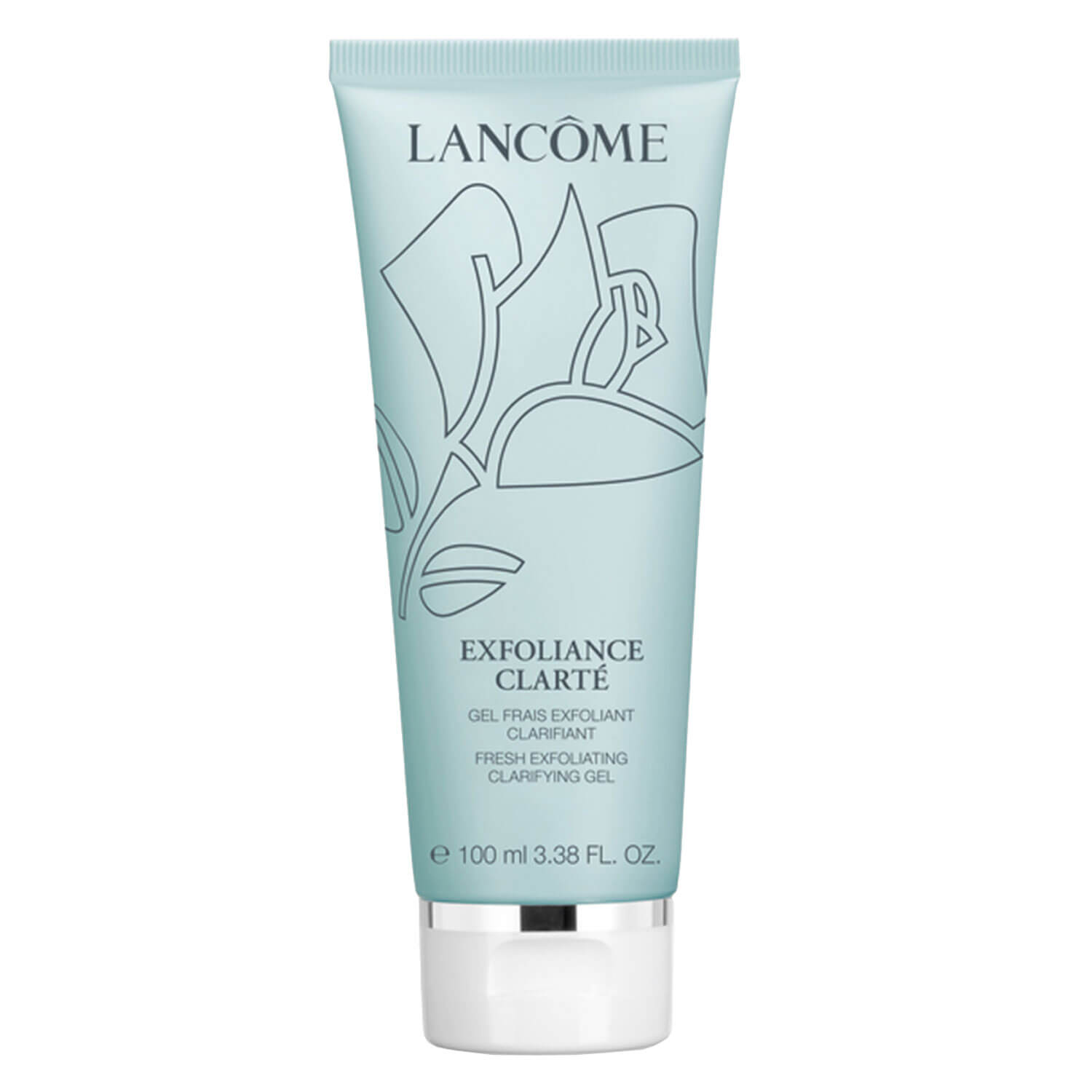 Гель эксфолиант. Lancome Exfoliance Clarte Clarifying Gel 100ml. Exfoliance Clarte Lancome. Отшелушивающий скраб ланком. Ланком гель пилинг для лица.