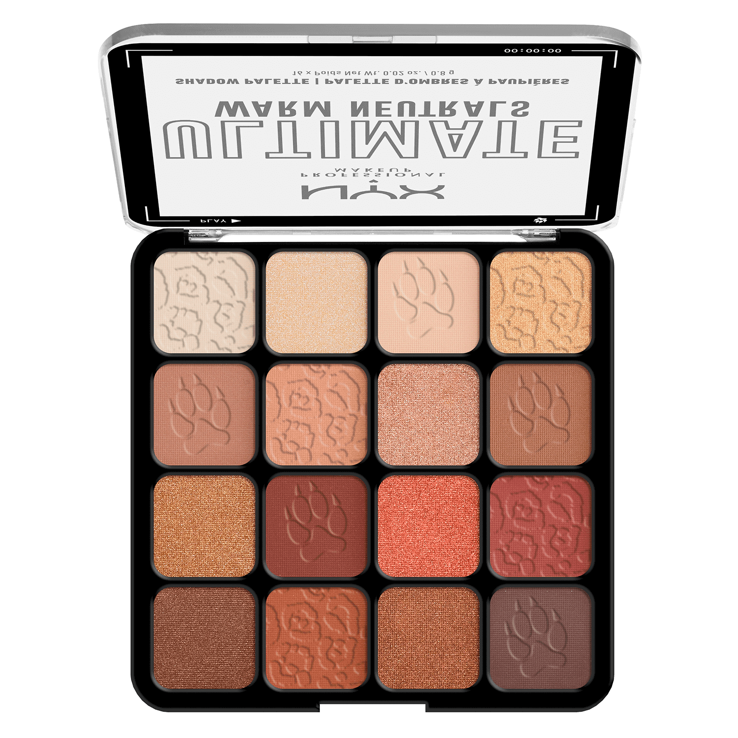 Nyx Professional Makeup Nyx Palette – Ultimate Shadow Palette Warm Neutrals