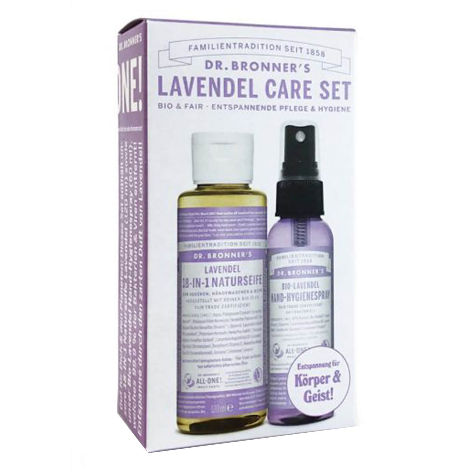 Dr. Bronner’s – Lavendel Care Set