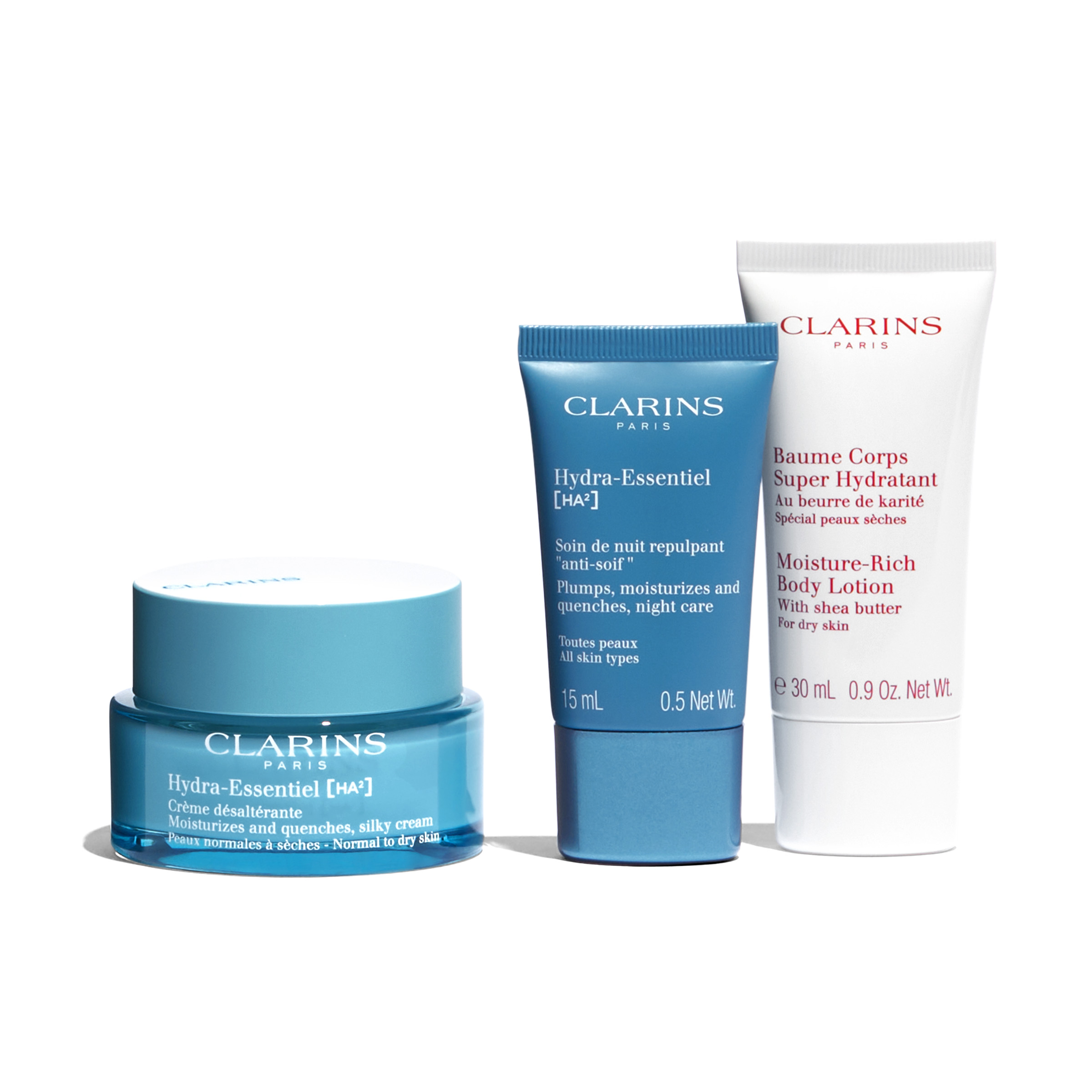 Clarins Specials – Hydra-Essentiel Kollektion Set 70ml