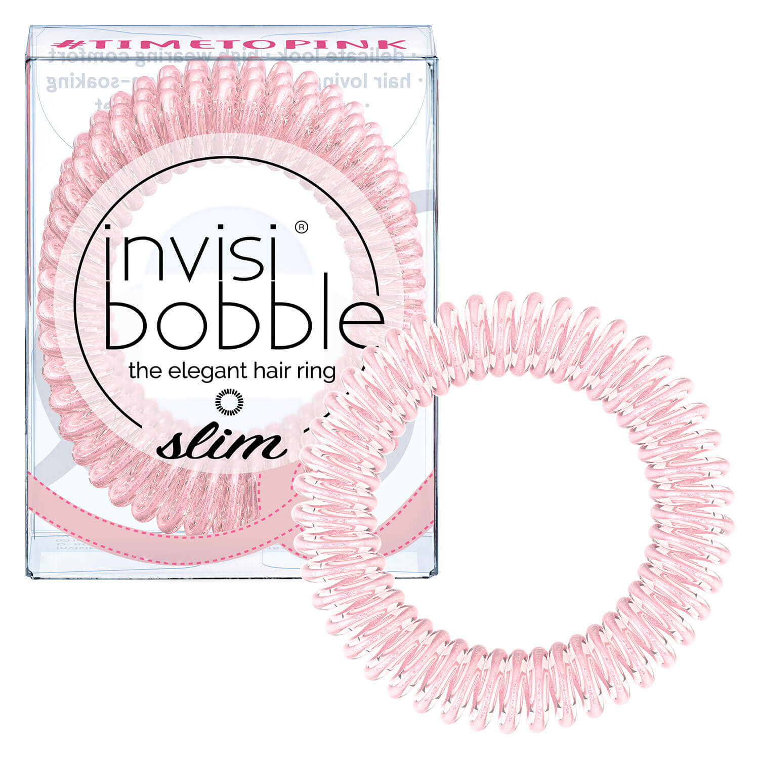 Invisibobble Slim – Time To Pink