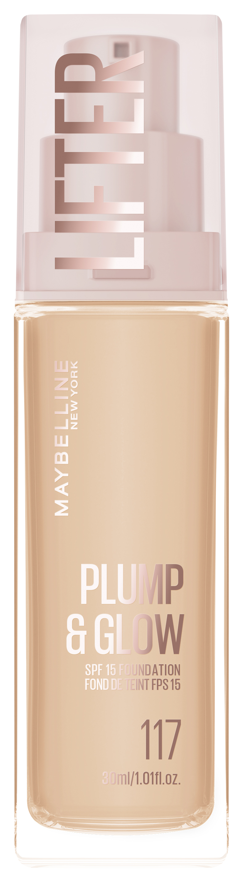 Maybelline New York Maybelline Ny Teint - Face Lifter Plump & Glow Foundation 117 30ml