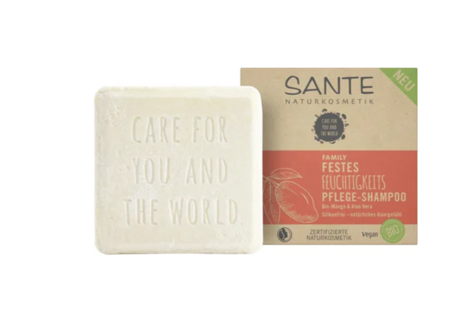 Sante - Fam. Festes Shampoo Feuchtigkeit 60g