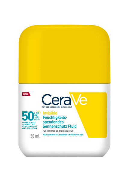 Cerave - Sonnenschutz Fluid Intensiv Feuchtigkeisspendend Lsf50 50ml