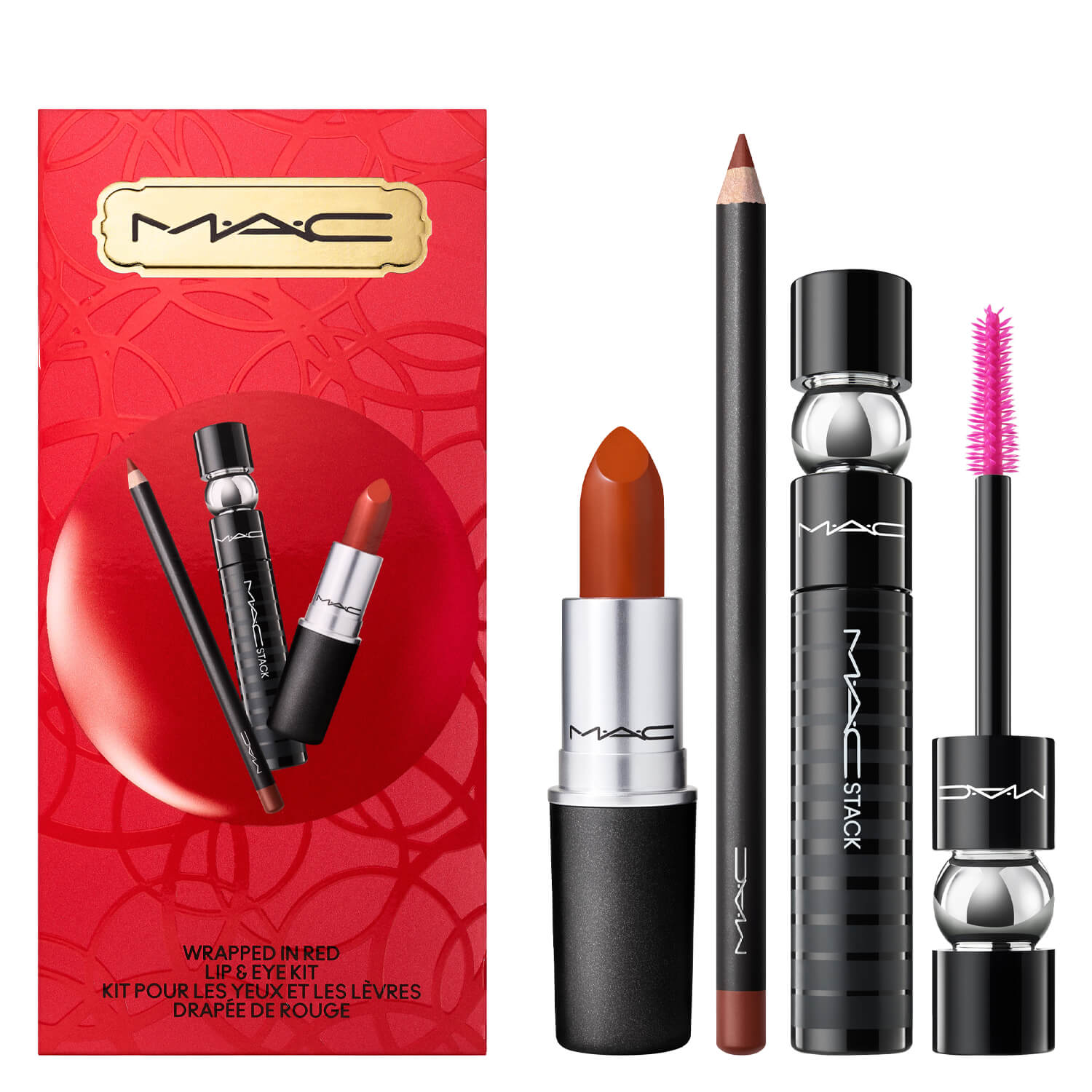M·a·c Specials - Wrapped In Red Lip & Eye Kit