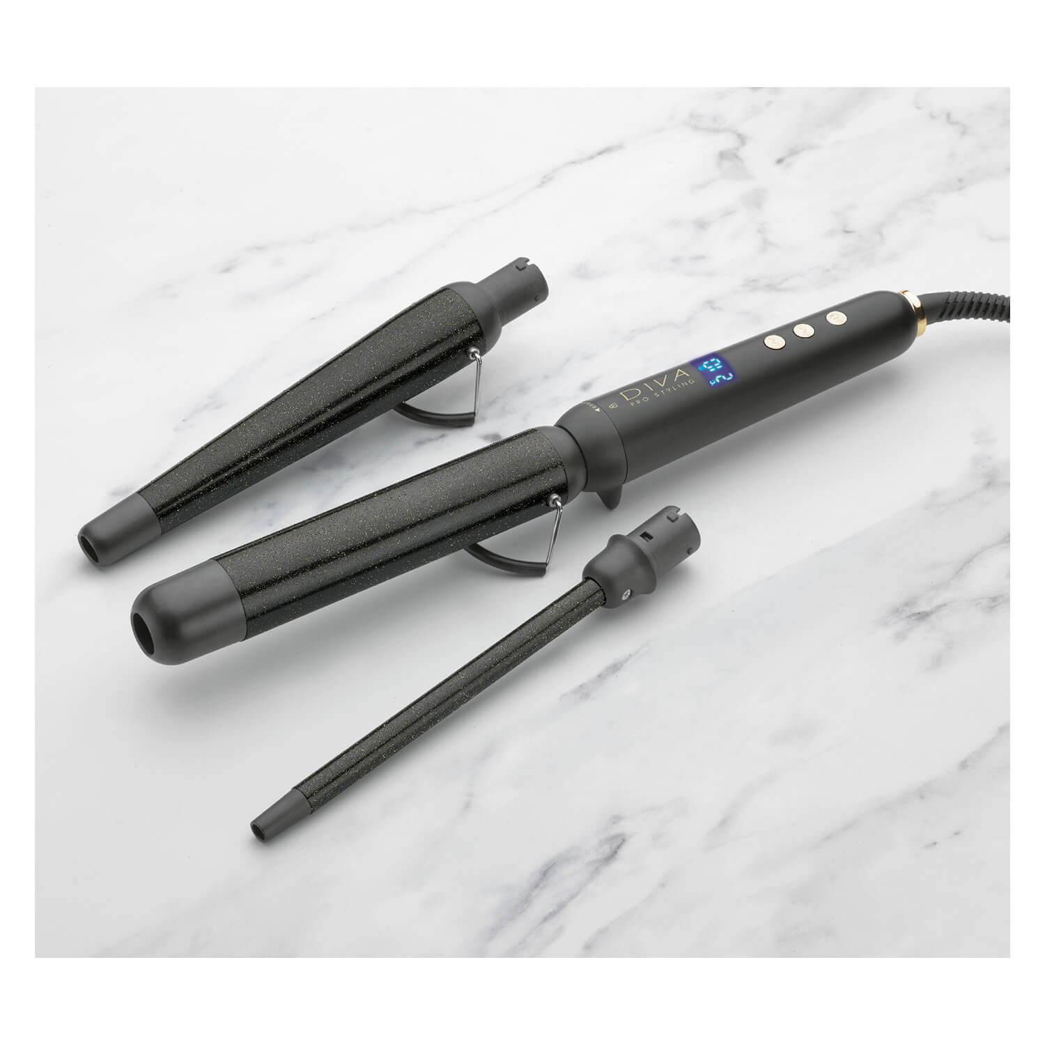 Diva curling wand outlet 38mm