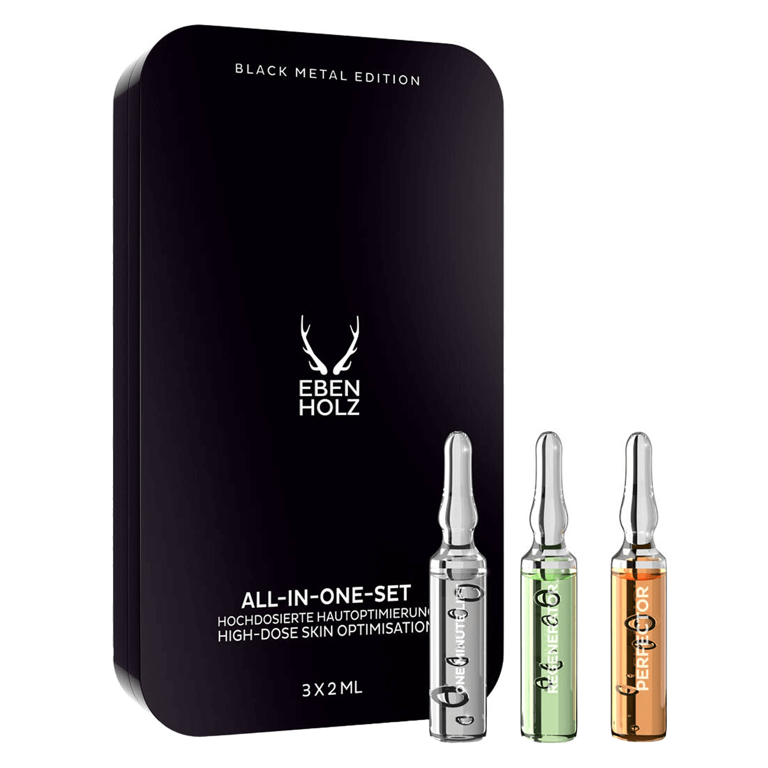 Ebenholz Skincare Ebenholz - All In One Set Rundum Optimierung Wirkstoffampullen 3x2ml