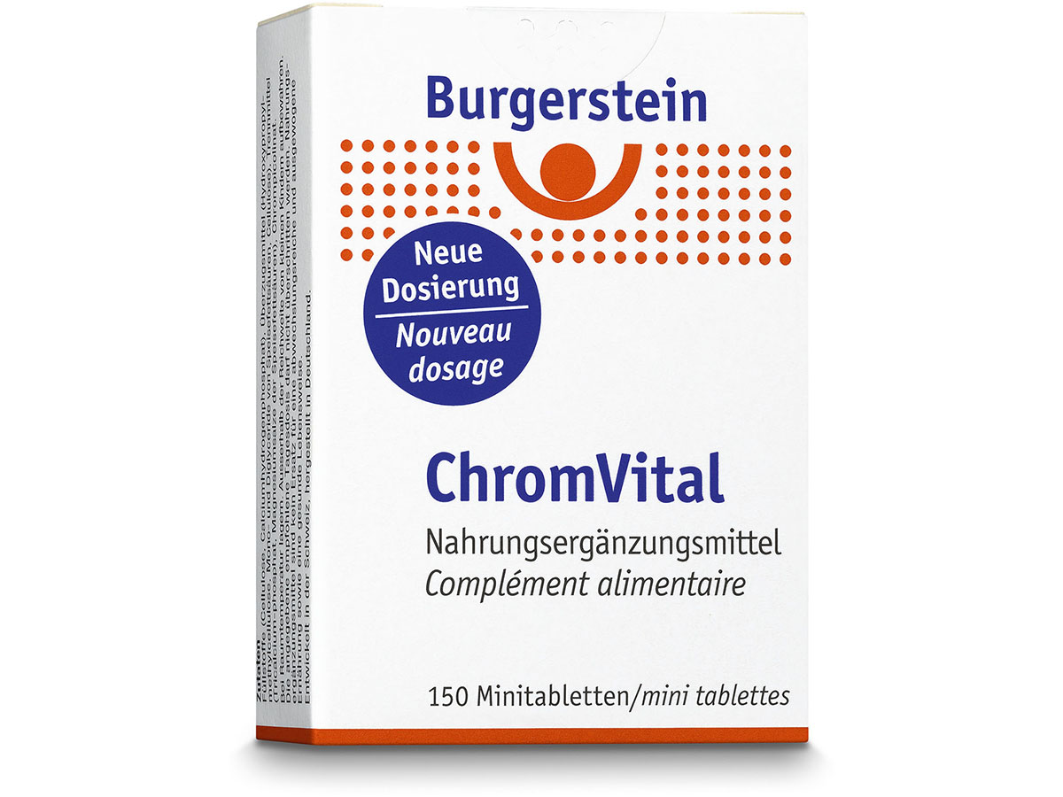 Burgerstein – Chromvital Minitabletten 150tabletten