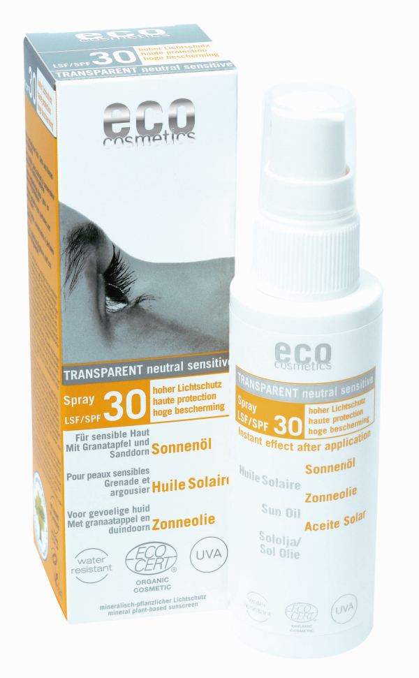 Eco Cosmetics – Sonnenöl Spray Lsf30 50ml