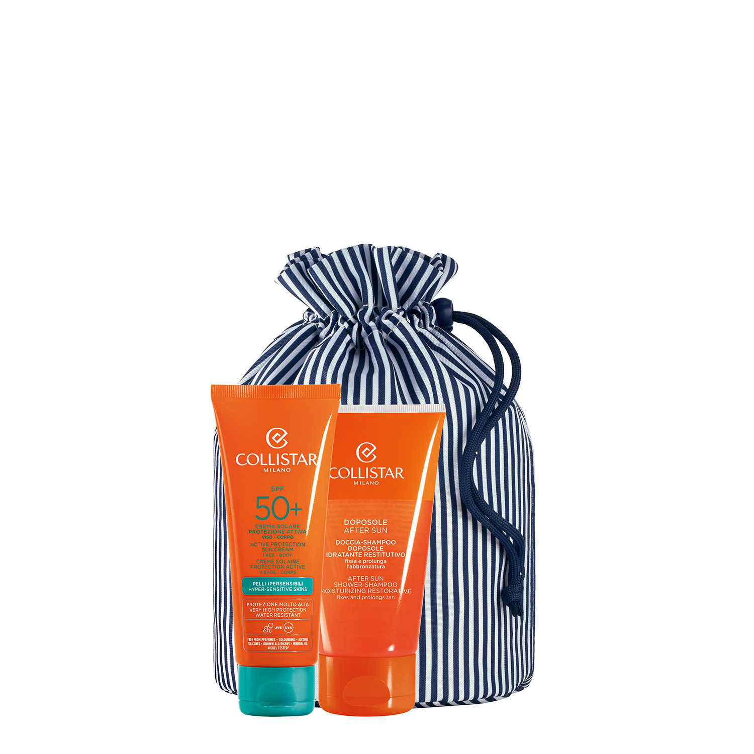 Collistar Cs Sun - Giftset Active Protection Sun Cream Hyper-Sensitive Skins Spf 100 + 150ml