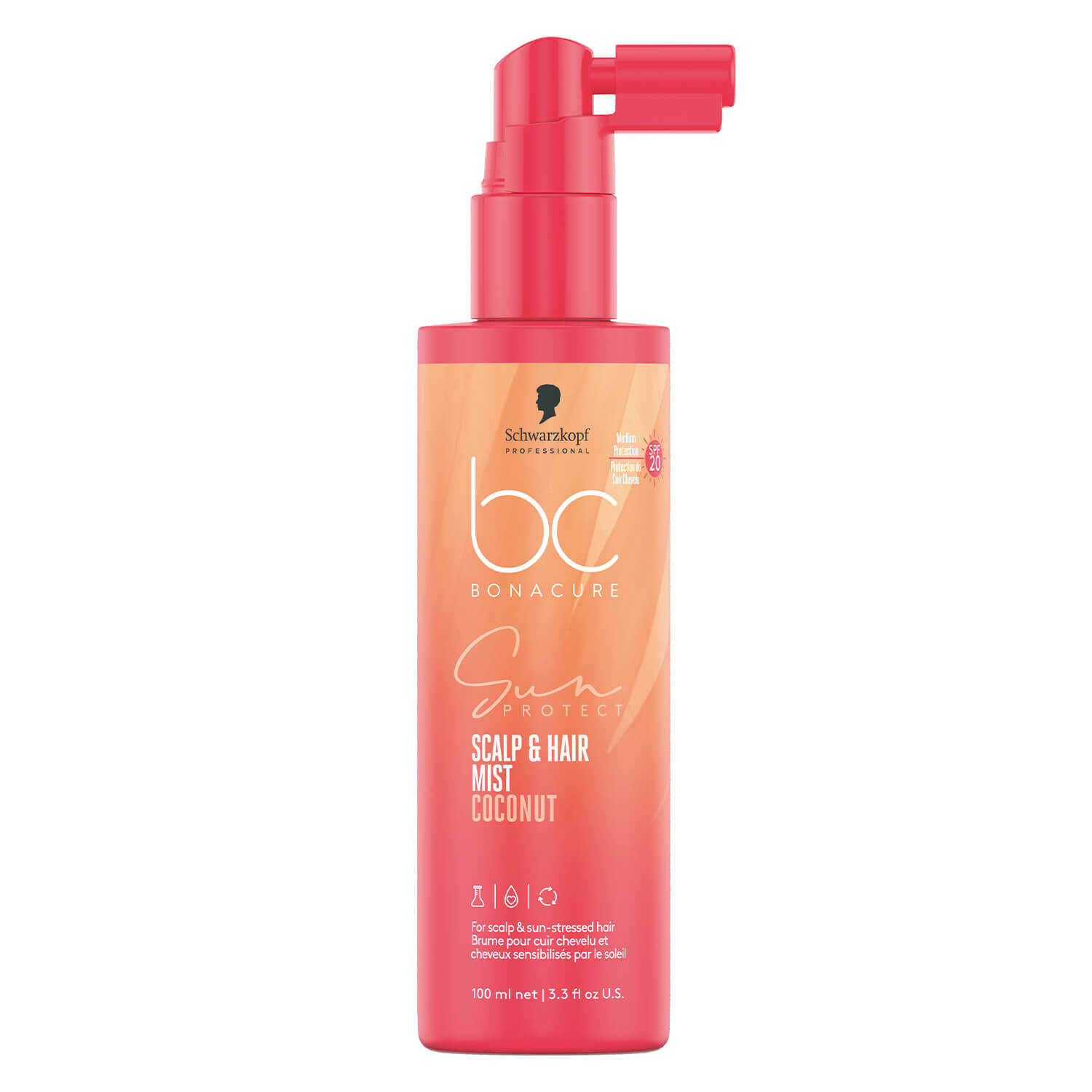 Schwarzkopf Bc Sun Protect - Scalp & Hair Mist Coconut 100ml