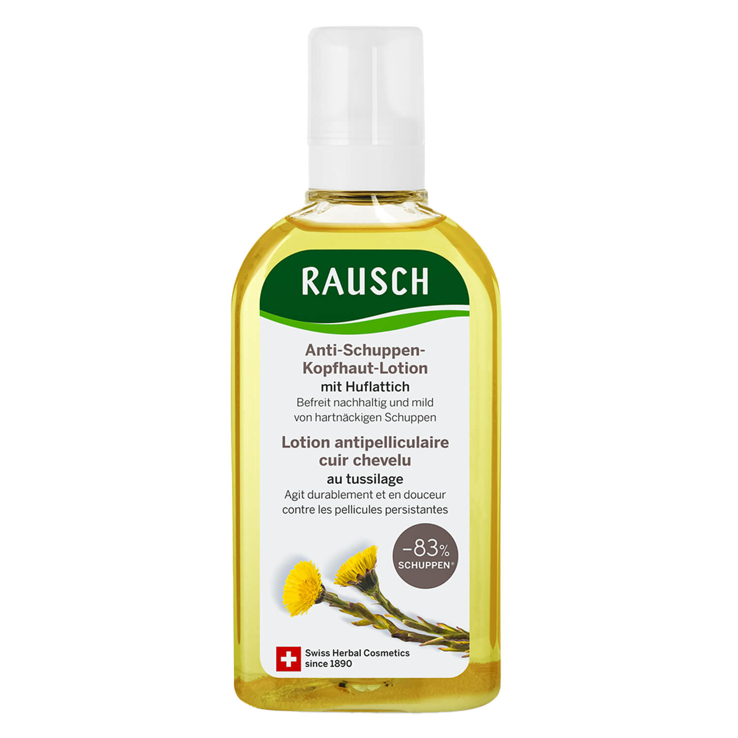 Rausch Huflattich – Anti-Schuppen-Kopfhaut-Lotion 200ml