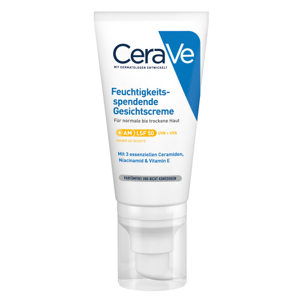 Cerave – Feuchtigkeitsspendende Gesichtscreme Lsf50 52ml