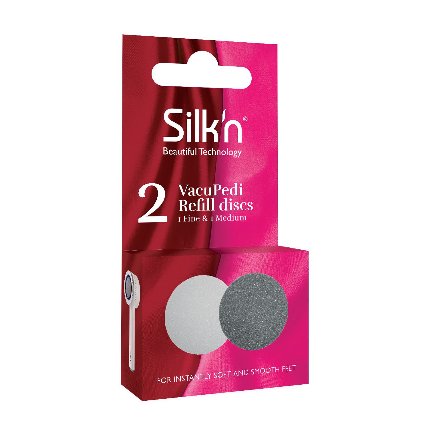 Silk'n Silkn - Vacu Pedi Schleifscheibe Fein/Medium 2x