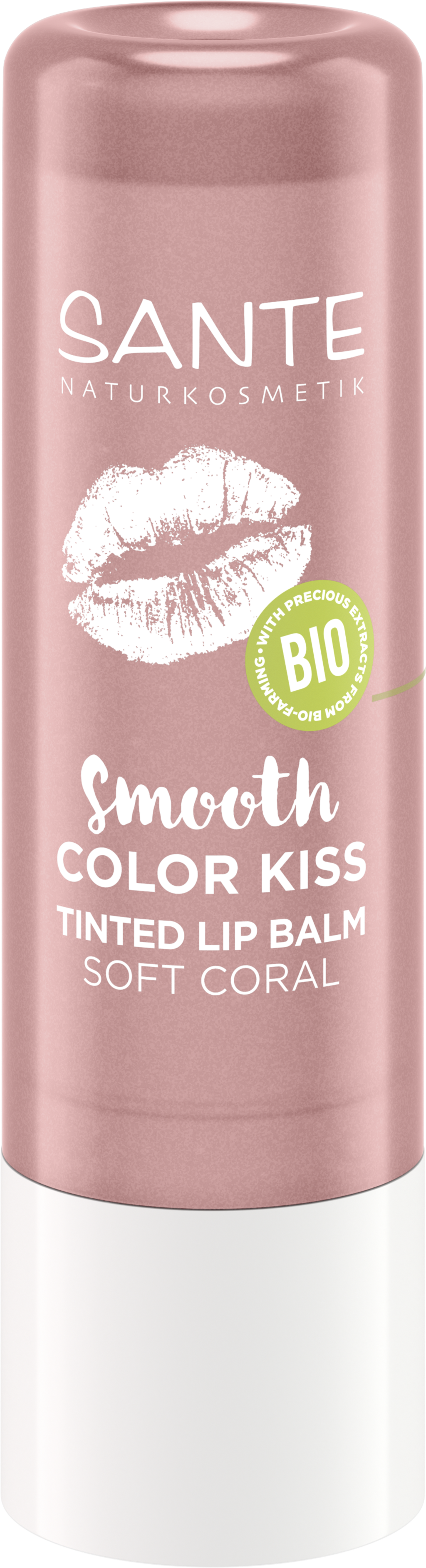 Sante – Smooth Color Kiss 01 Soft Coral 4.8g