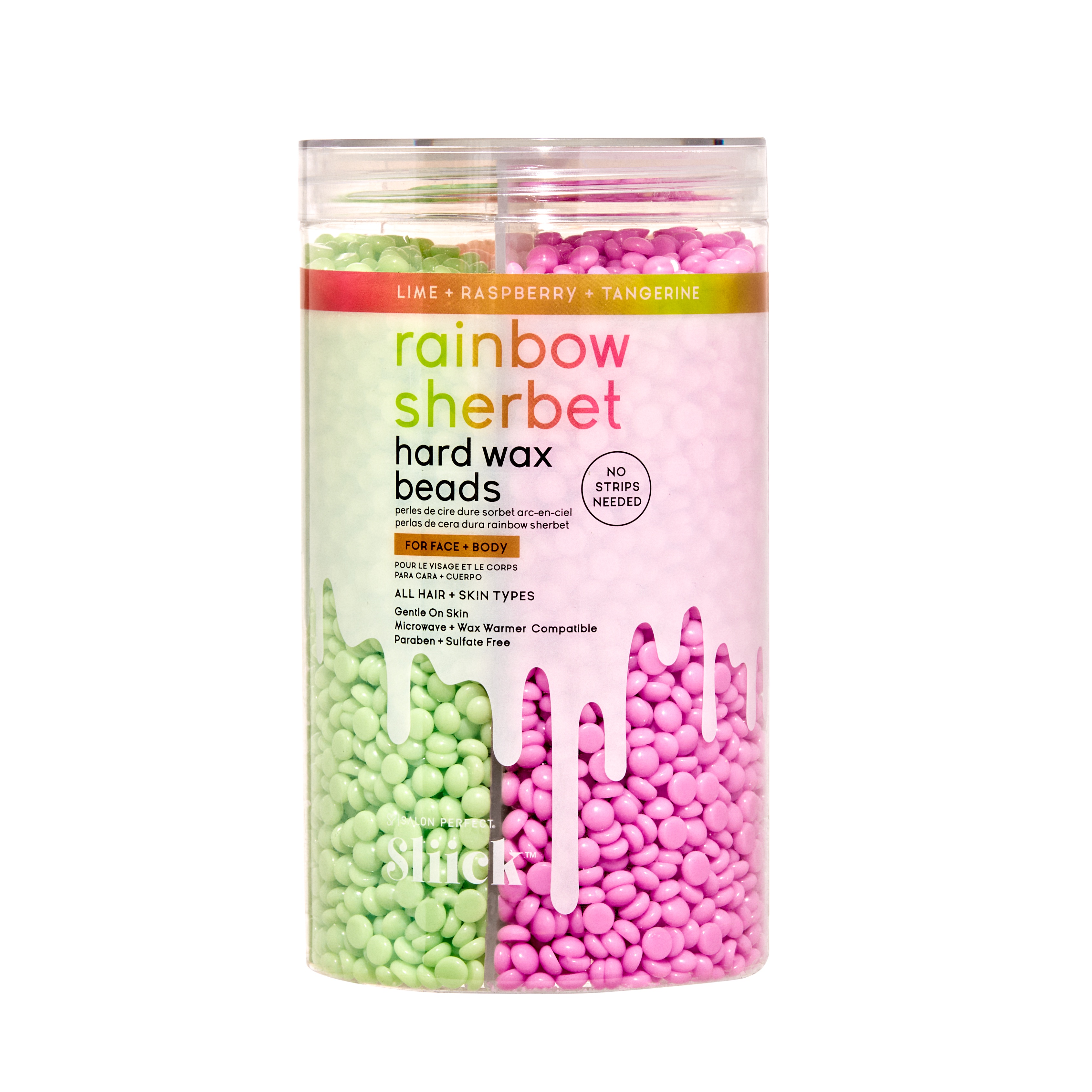 Sliick - Rainbow Sherbet Hard Wax Beads 425g