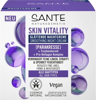 Sante - Skin Vitality Smooth. Night Cream 15ml