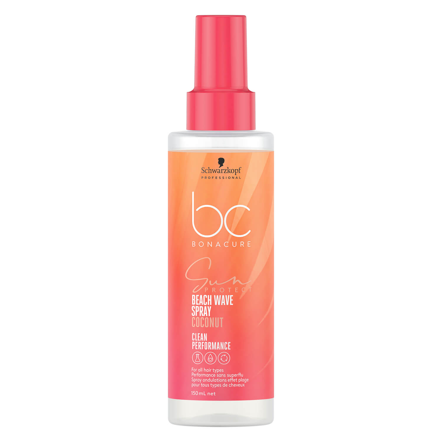 Schwarzkopf Bc Sun Protect - Beach Wave Spray Coconut 150ml
